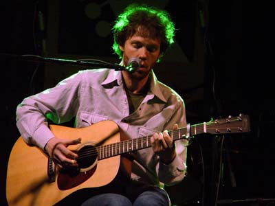 chris playing in cadiz, spain, april 14, 2004
