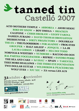 2007 Tanned Tin poster