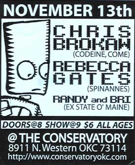 bart simpson flyer nov 03