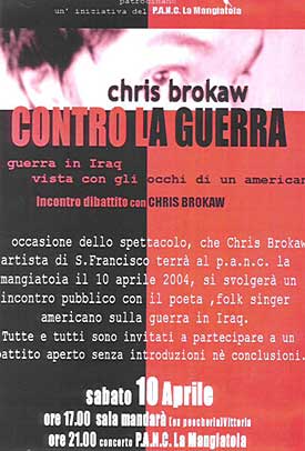 Poster, Sicily, April 10, 2004